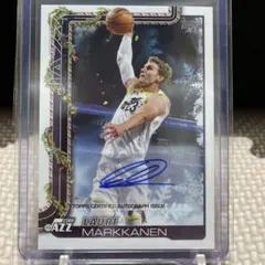Lauri Markkanen サイン入りカード 2025年版 TOPPS
