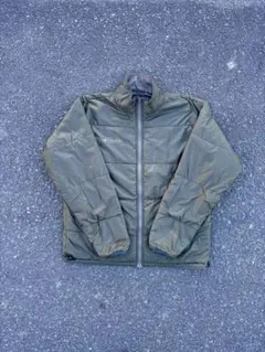 90s Columbia ダウンジャケット リバーシブル 中綿 オリーブ＆グレー