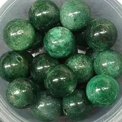 B475　濃色　天然グリーンアベンチュリン　8.5ミリ