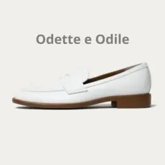 Odette e Odile SLペニーローファー フラット25↓↑ ホワイトのサムネイル