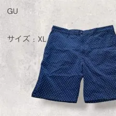 GU ショートパンツ ドット柄 メンズ XL 321-268891のサムネイル