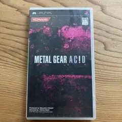PSP METAL GEAR AC!D メタルギア アシッド