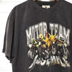 ポケモン モーターチーム Tシャツ　ビンテージ加工