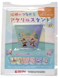 非売品 チップ&デール 絵柄がつながるアクリルスタンド KIRIN