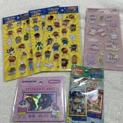 クレヨンしんちゃんシール6点セット 新品 即発送