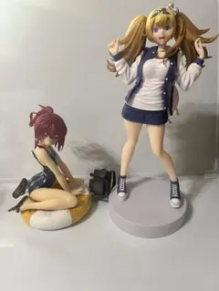艦これ EXQガンビア・ベイ 伊168 中破 フィギュア 2体まとめ売り