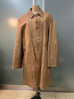 jil sander leather coat archive