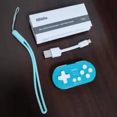 8BitDo Zero2 Bluetoothゲームパッド ターコイズ