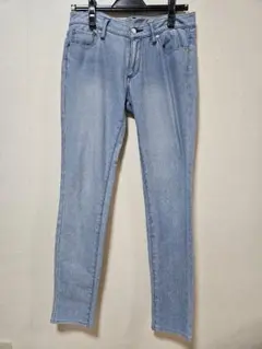 UNIQLO ストレッチスキニージーンズ ライトブルー 26