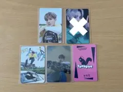 TxT FIGHT OR ESCAPE テヒョン　トレカ　ステッカー　4点