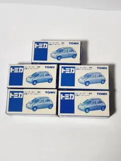⑤⑥④⑦ 特注トミカ 日産 マーチ（2台セット） - メルカリ