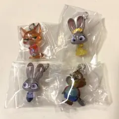 ズートピア2 めじるしアクセサリー セミコンプ 4個セット