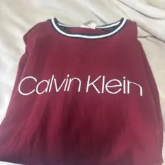 Calvin Klein スウェット ボルドー M