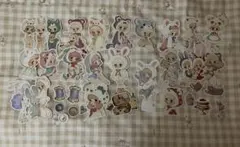 カット済みコラージュシート