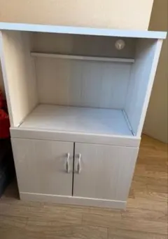 『直接引き取り限定』 ホワイト 食器棚 扉付き収納