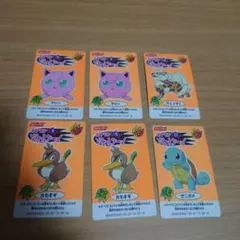 ポケモン バトルシール 6枚セット