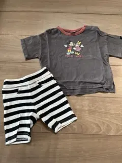 バースデイ　ディズニー　フタフタ　半袖Tシャツ　ハーフパンツ　上下セット　まとめ