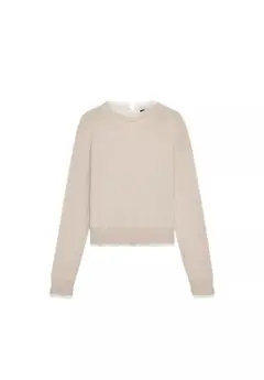 【ZARA】ウール混紡コンビニットセーター