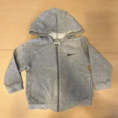（美品）Nike フード付きジップアップパーカー 90