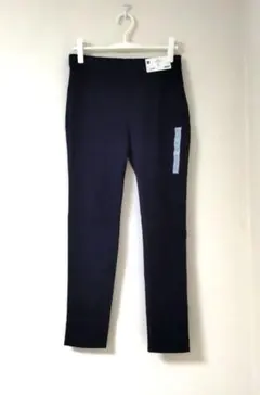 新品 未使用 GU スーパーストレッチ レギンスパンツ ネイビー