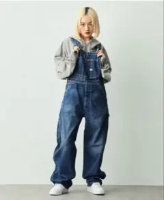【美品】Lee デニムサロペット