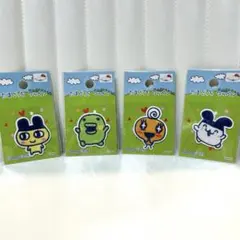 たまごっち パイルワッペンシール まめっち めめっち くちぱっち みみっち 刺繍