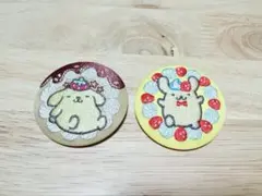 レア 平成レトロ こうさぎクレープ 缶バッジ - メルカリ