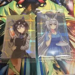 ウマ娘 プリティーダービー ステイゴールド オグリキャップ シール 2枚セット