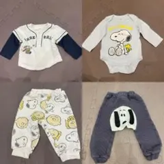 スヌーピー PEANUTS ベビー服セット80