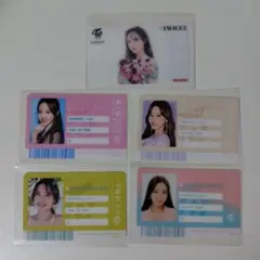 TWICE ナヨン IDカード クリアトレカ　5枚セット