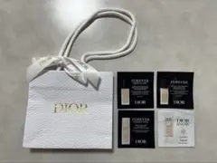 Dior サンプル4個　ショップ袋のおまけ付き