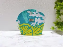 ハワイアン☆ポケット付き自立型ポーチ