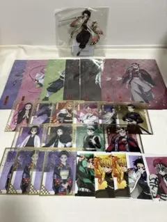 アニプレックスオンラインくじ 鬼滅の刃 まとめ　アクリルスタンド　ブロマイド等