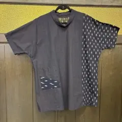 ①絣のリメイクチュニック ＊ 9号〜13号対応