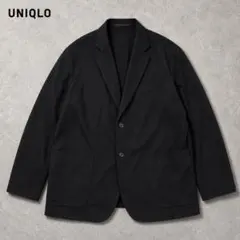 美品✨UNIQLO コンフォート2Bジャケット 濃茶 3XL オーバーサイズのサムネイル