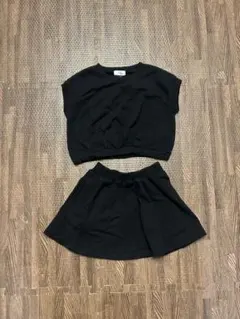 SERAPH ノースリーブカットソー スカート セット