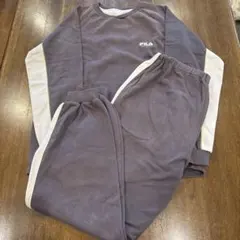 FILA ブラウン スウェット ルームウェア
