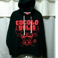 パピオン様専用 COCOLO シカゴブルズ オマージュ プルオーバー パーカー