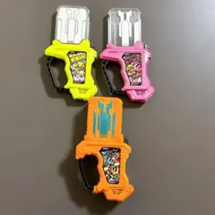 DX ガシャット　3個セット　仮面ライダーエグゼイド　ベルト