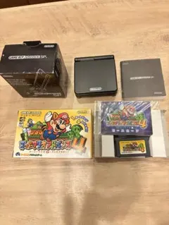 任天堂Game Boy Advance SP + スーパーマリオアドバンス4