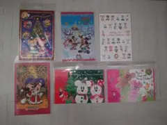 ディズニーリゾート♥クリスマスポストカード６枚セット