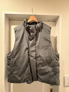 【即完】MUJILABO 無印良品 22秋冬 高密度織り撥水 ダウンベスト