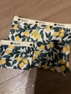 レスポートサック×LEE レモン柄ポーチセット