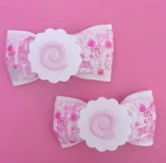 ♡ 萌なるとまきヘアクリップ ♡平成児 量産型 地雷 ピンク 即購入◎