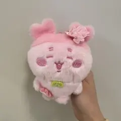 ちいかわ 古本屋　ピンク　ぬいぱれっと　かにちゃん