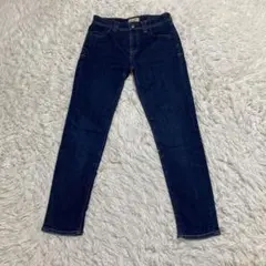 美品　YANUK ヤヌーク　Ruth スリムテーパードデニム 24