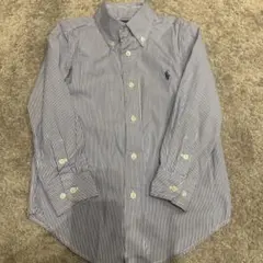 Ralph Lauren ストライプ 長袖シャツ 4/4T