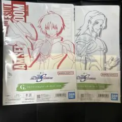 ガンダムSEED FREEDOM 1番くじ G賞 クリアファイル&ステッカー