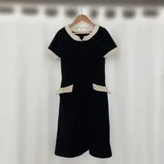 セラピストユニフォーム　エステ　マッサージ　黒制服　サイズ5 低身長　制服