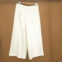 ♥️ お値下げ【コムサ・デ・モード】 ふんわりニットガウチョ